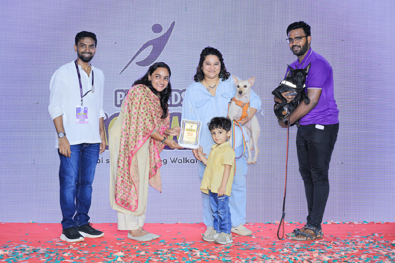 Preethi with Tripod & Leo